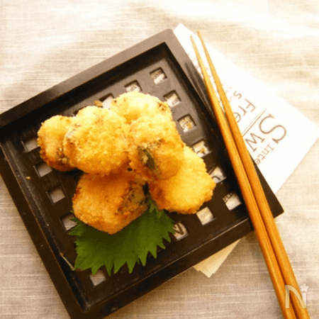 78kcal ふくらぎのコロコロチーズフライ By 平野信子 レシピサイト Nadia ナディア プロの料理家のおいしいレシピ