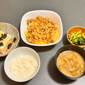 ららぴおの作ってみた!投稿(ふわふわたまごのひき肉あんかけ。)