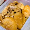 まゆのの作ってみた!投稿(レンジで時短《味しみ最強♡豚バラ里芋大根》)
