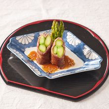 牛肉とアスパラの八幡巻き