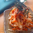 調味料一律小さじ2‼️和風でさっぱり♡大根と人参のサラダ
