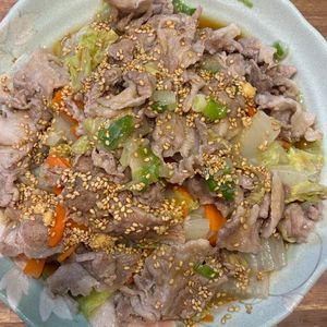 くだもの大好き🧡の作ってみた!投稿(【フライパンで完成！白菜と豚しゃぶのうまだれ】たれが絶品♡︎)