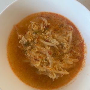 ミキティの作ってみた!投稿(担々もやしだらけスープ《簡単ダイエット飯！》)