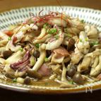 簡単、きのこバター炒め