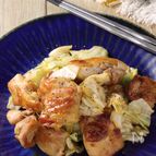 キャベツが美味しい♪鶏肉とキャベツの旨塩炒め