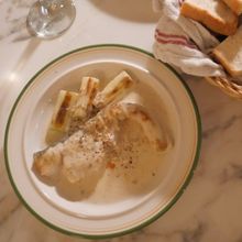 鱈と長ネギのクリーム煮