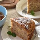ホットケーキミックスで簡単！ずっしり紅茶バナナケーキ