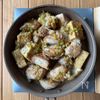 ワンパン10分!【鶏むね肉×厚揚げ油淋鶏風炒め】胡麻油香る♩の工程3