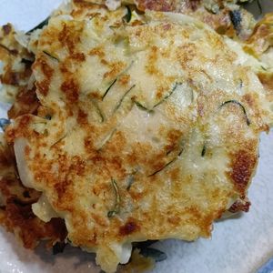 パンダ♪35の作ってみた!投稿(ズッキーニのチーズガレット)