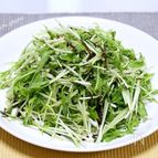 水菜と塩昆布のシャキシャキサラダ