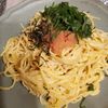 週一だけは頑張ります💦の作ってみた!投稿(ワンパン明太クリームパスタ♪生クリーム不使用で濃厚な仕上がり)