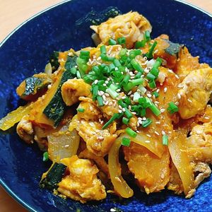 piemamaの作ってみた!投稿(ごはんがすすむ♩かぼちゃと豚肉の甘酢炒め)