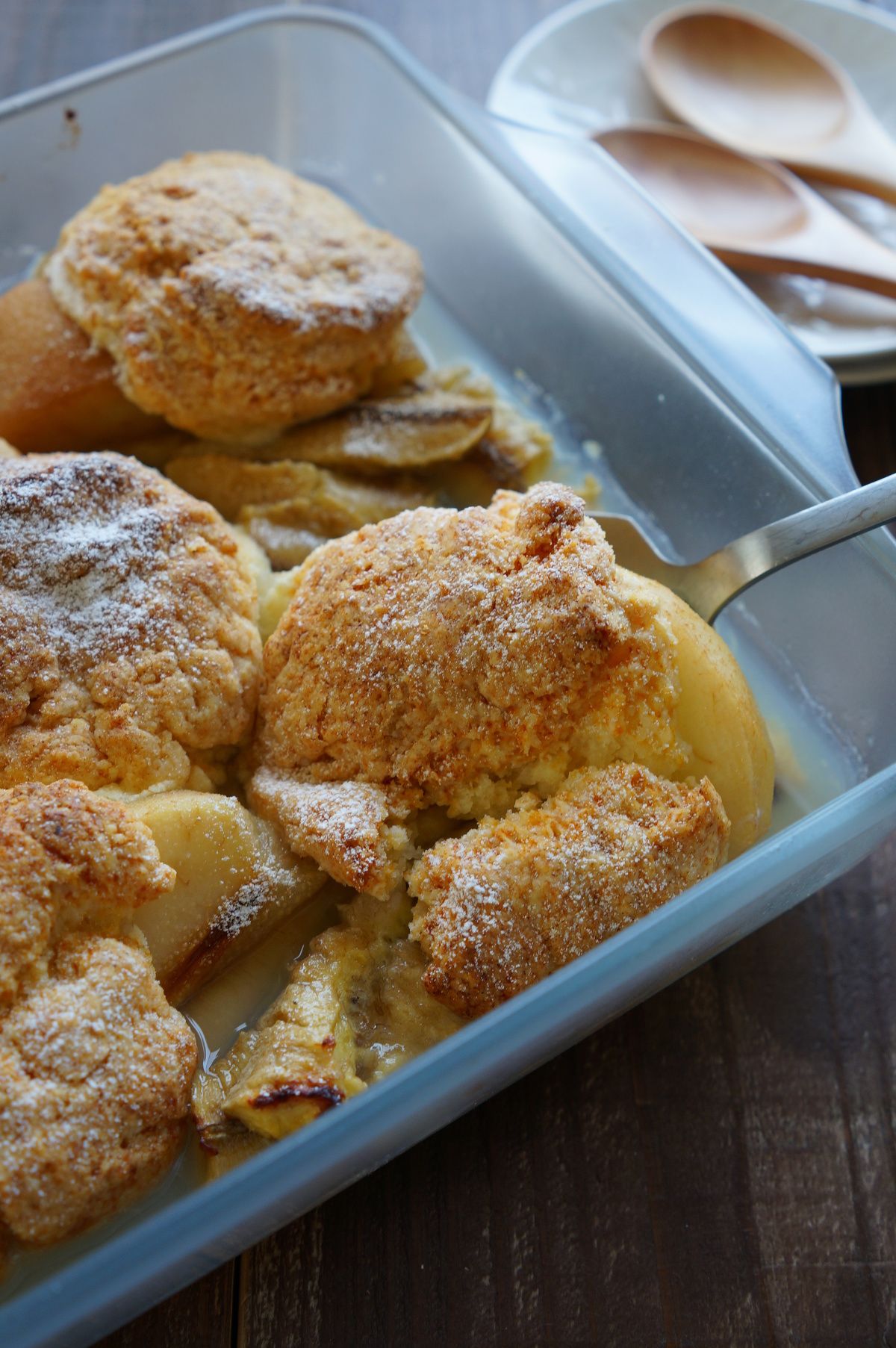 ルバーブコブラーのレシピ