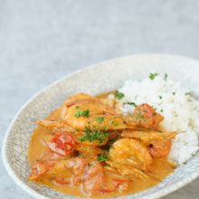 おつまみからカレーに変身ひとり分『芝海老おつまみカレー』