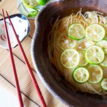 【さっぱり爽やか】ビタミンCたっぷり＊すだちそうめん＊