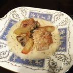 鶏肉のシードル煮〜りんご添え〜