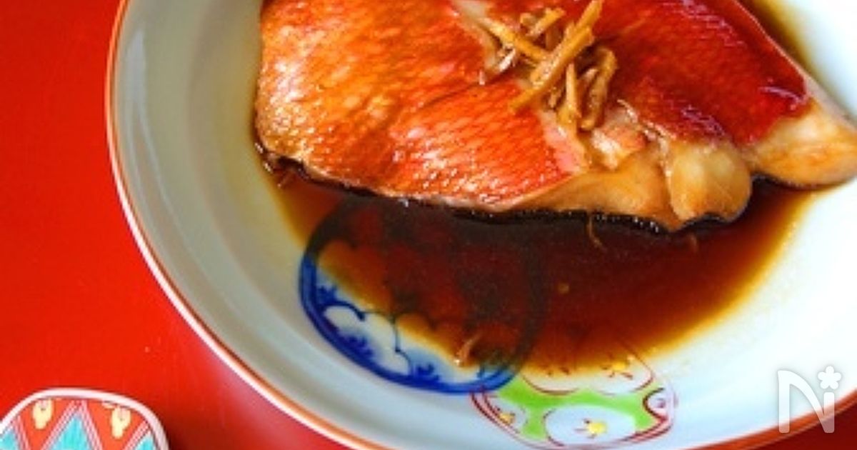 金目鯛の煮つけ