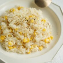 とうもろこしのチーズリゾット