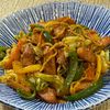 楽ラク手抜キッチン🐶🐾の作ってみた!投稿(レンジで簡単!ウインナーのカレーマスタード焼きそば)