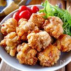 【白だし唐揚げ】わが家の定番♡シンプルな味付けが絶品！