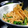 ツナ缶使って【菜花のスパゲッティ】の工程8