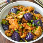 カリカリ豚肉とナスの南蛮だれ【イチ押し絶品おかず！】