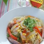 塩コンソメあんかけパスタ