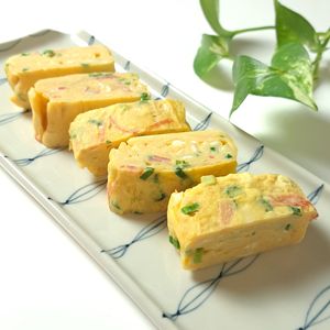 とのちゃまの作ってみた!投稿(お弁当、おつまみに【茶碗蒸しみたいなだし巻きたまご】)