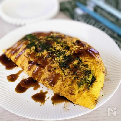 【キャベツたっぷりとん平焼き】美味しくて節約料理の居酒屋めし