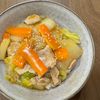 ほっぺすりすりの作ってみた!投稿(豚バラ白菜のあんかけ中華丼)