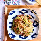 焼き豚ときゅうりの中華風春雨サラダ