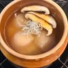 『一人分釜飯』ホタテとしらすと椎茸の釜めしの工程2