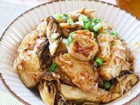 秋のご馳走♡【里芋ときのこのおかかバター炒め】ご飯が進む♪