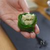【せいろ蒸し】ヘルシーで美味しい！ちんげん菜のしゅうまいの工程4