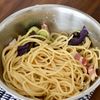 【簡単!必見です】なすと生ハムの冷製パスタの工程3