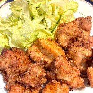 ゆゆの作ってみた!投稿(漬け込み不要!揉むだけ時短♡ガッツリ美味しい『定番鶏唐揚げ』)