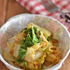 白菜のコク旨カレー和え【作り置き】