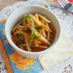 3色野菜のマヨカレー炒め☆作り置きに☆