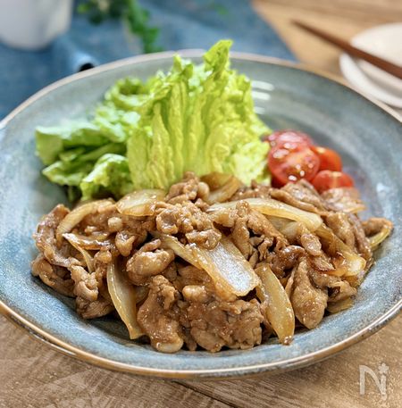トンテキ風豚こまソテー