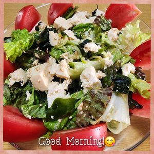 ナムディの作ってみた!投稿(焼肉屋さんのチョレギ豆腐サラダ【#タレが絶品】)