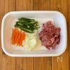 ワンパン10分！【上州牛としらたきのチャプチェ風炒め】の工程1
