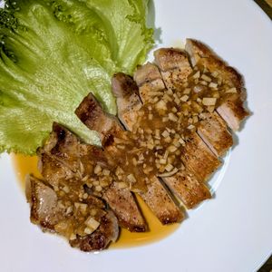 joe sanの作ってみた!投稿(手間抜き絶品【ジューシーポークステーキ】即席オニオンソース)