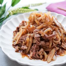 食物繊維たっぷり♪しらたきと牛ごぼうの甘辛煮