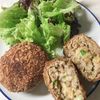 ひまわりの作ってみた!投稿(【春キャベツのカレーメンチカツ】チーズINが嬉しい♡絶品!!)