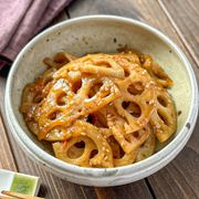 【基本のれんこんのきんぴら】甘辛♩ごはんが進む！シャキシャキ