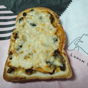 M＊Pの作ってみた!投稿(冷凍作り置きトースト～かぼちゃとレーズンのマヨトースト)