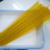 ゆで卵がポイント「残った煮込みハンバーグでデミパスタ」の工程3