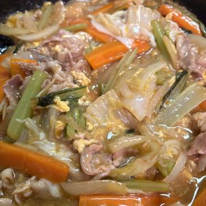ぴの作ってみた!投稿(【簡単・栄養満点！】豚たまあんかけ)