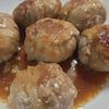 ぽんちゃんの作ってみた!投稿(旨み濃厚♪まるごと椎茸のチーズイン肉巻き)