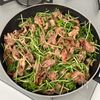 ［豚と豆苗のごま味噌炒め］ズボラすぎるおかず！作りおき対応の工程3
